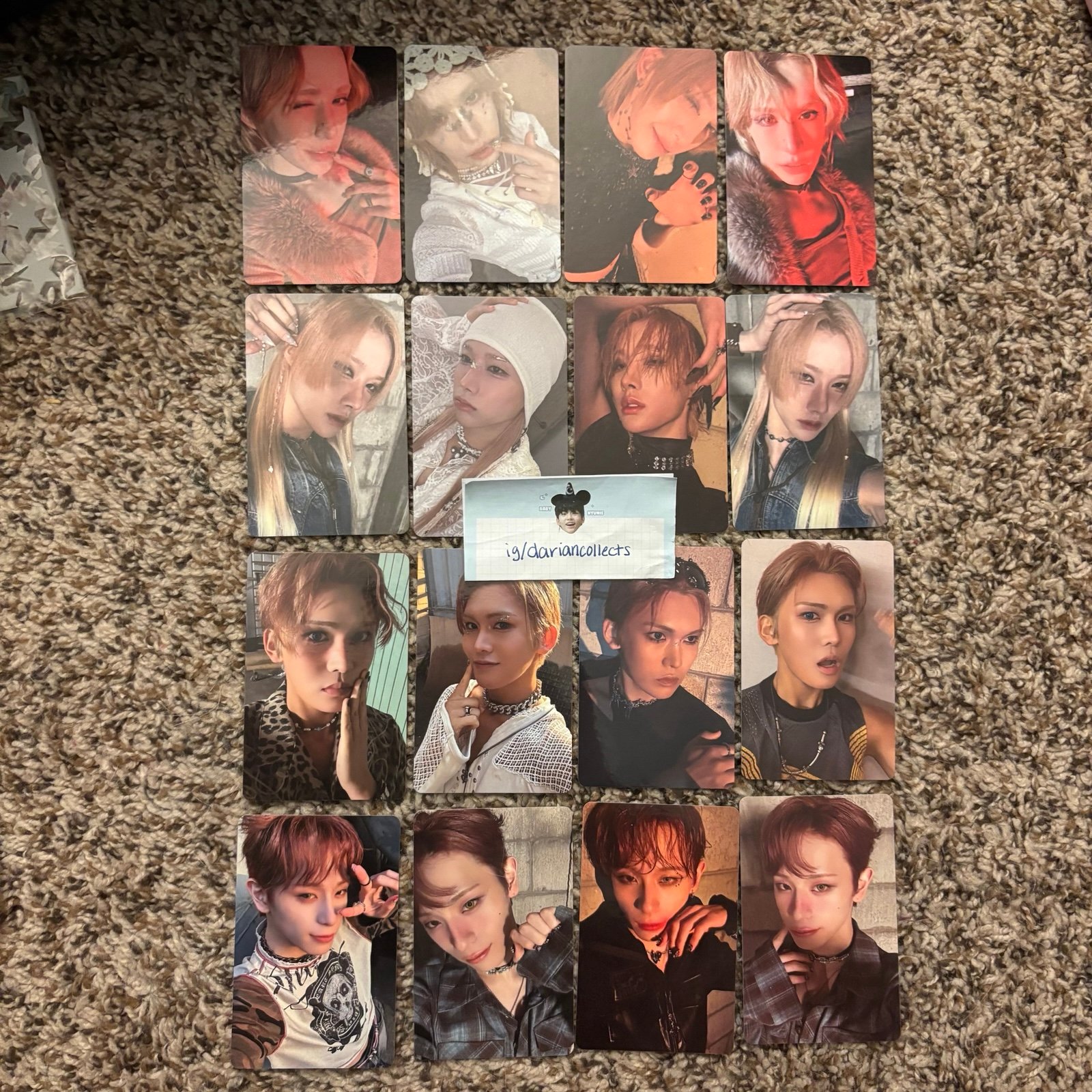 xlov i one album photocard set ATEEZ Like new | Mercari