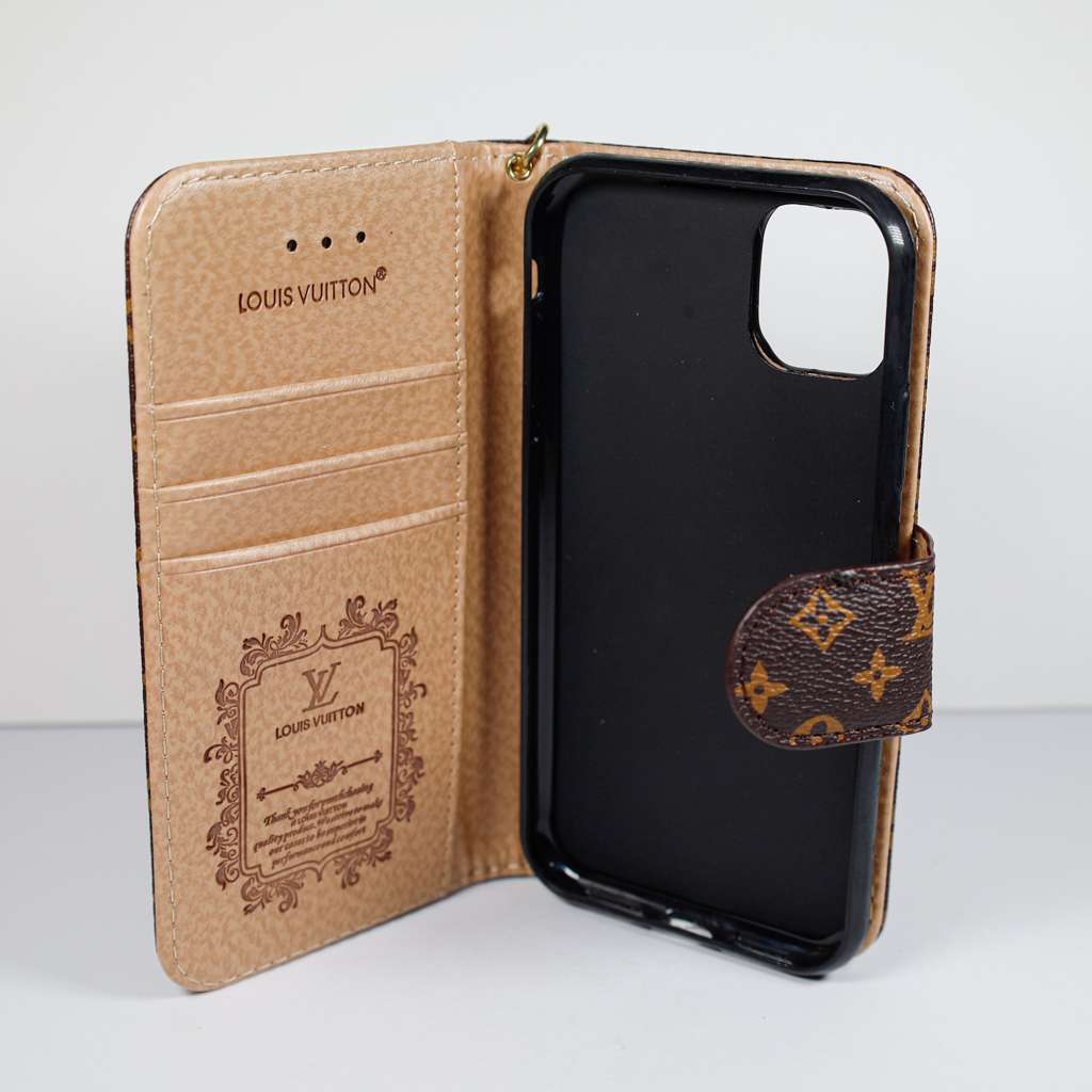 Louis Vuitton Wallet Case for iPhone X-16 Series | uCaseSpot
