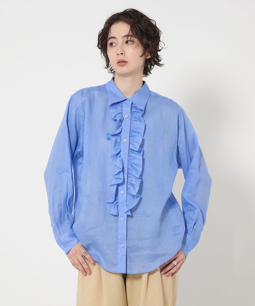 ラミー ラッフルフリル ブラウス