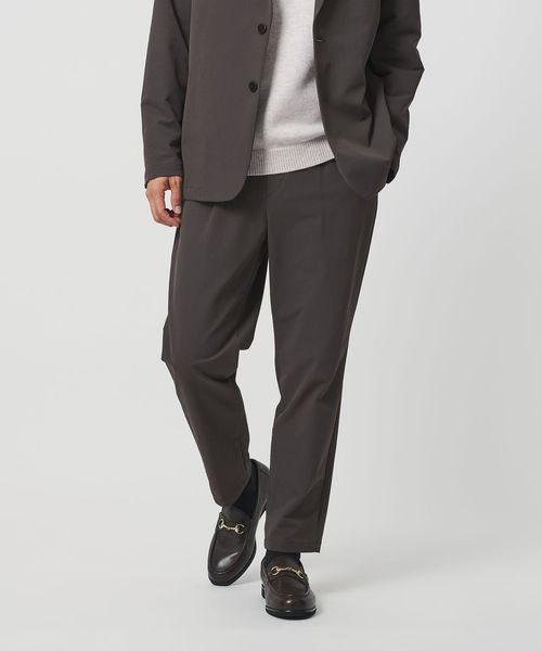 KOMATSU PACK URK 1プリーツ テーパード パンツ NO.7 ストレッチ