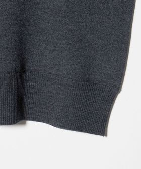 ASTRAET＞16G ボリュームショルダー クルーネックニット