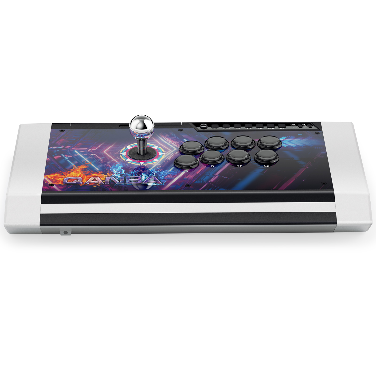 Qanba Q3 Obsidian Arcade Joystick Silent Multifunction Edition fro PC