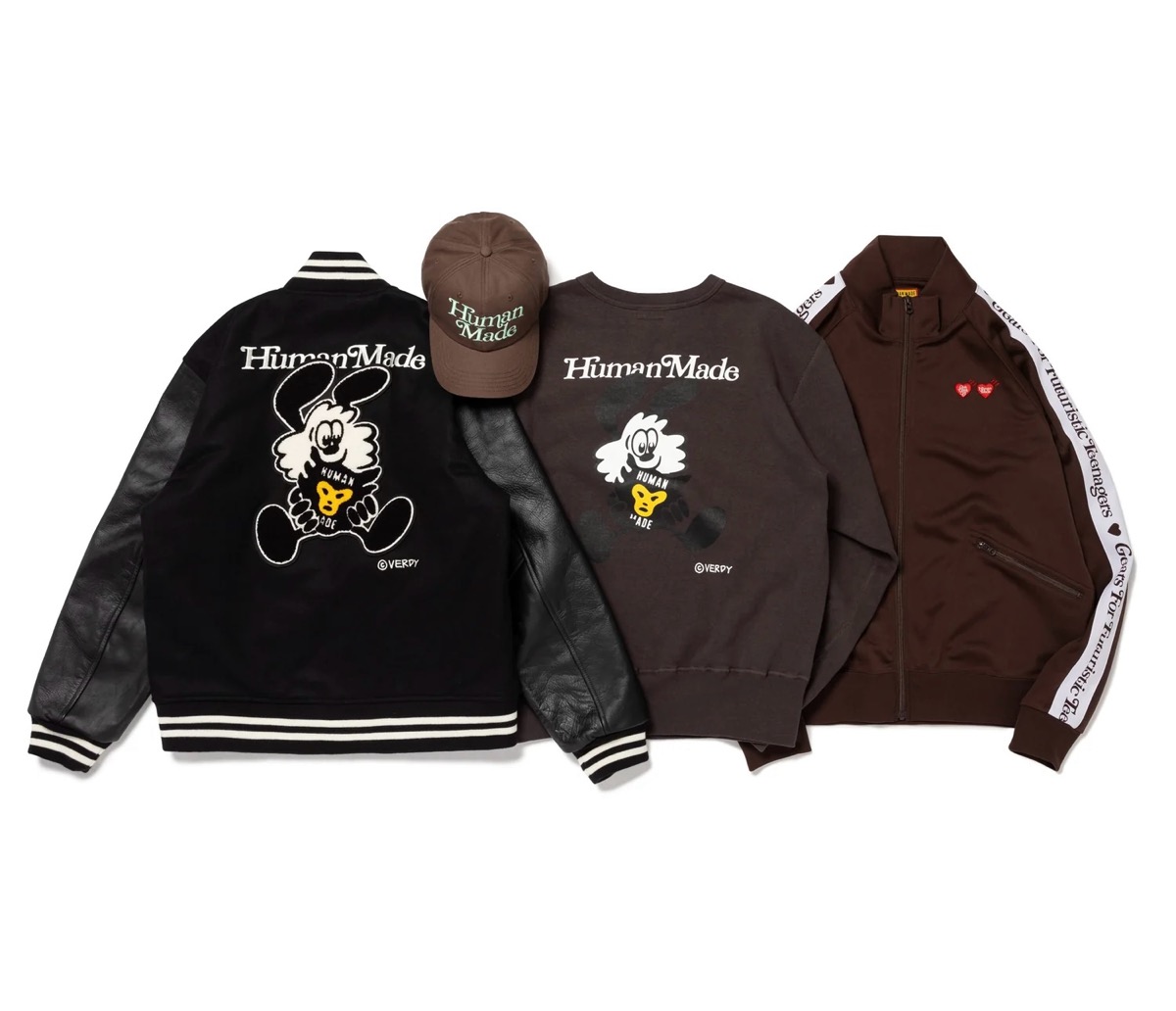 HUMAN MADE x VERDY / Girls Don't Cry 2025年の新作コラボが国内2月22