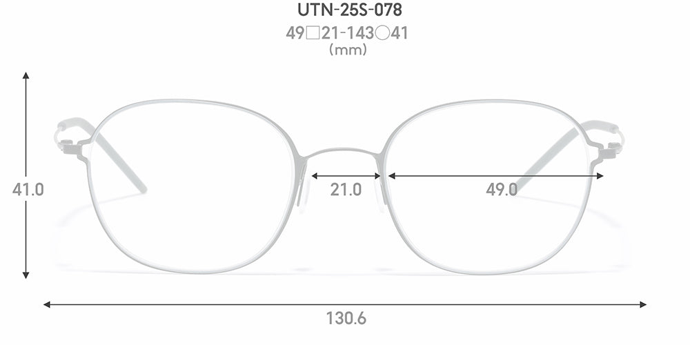 Airframe Ultra Light Titanium 078 93 – JINS