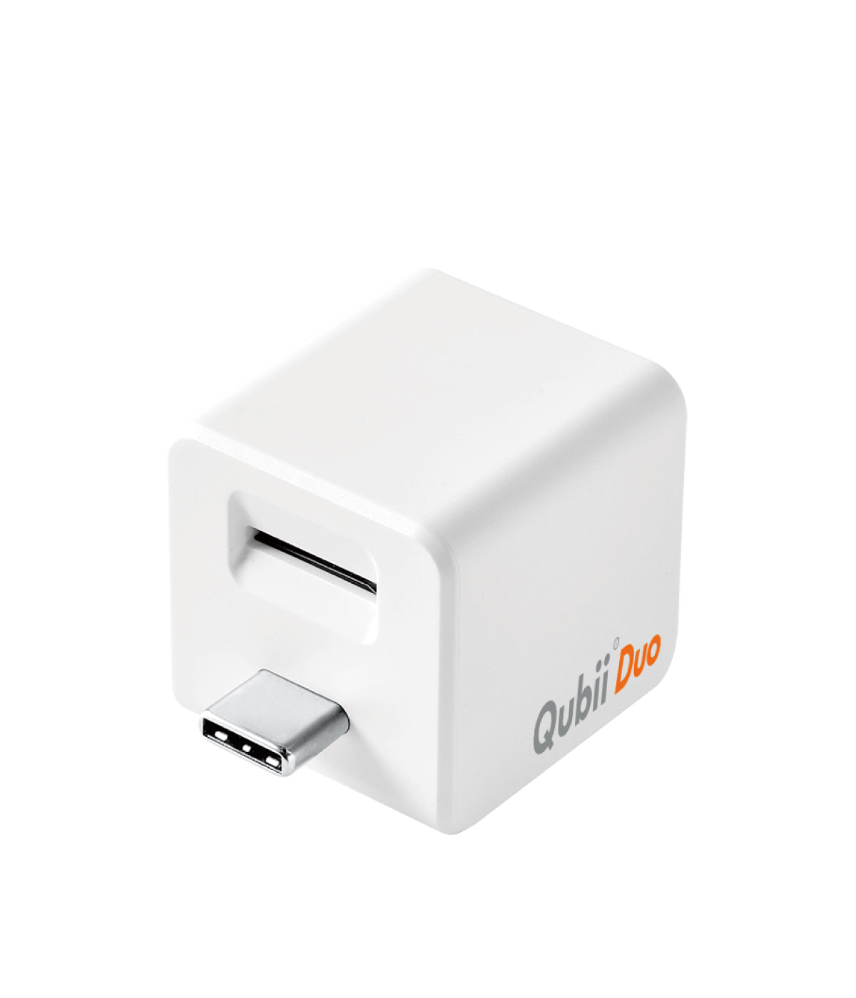 MAKTAR MFi-Certified Qubii Duo USB-C Auto Photo Storage & iPhone