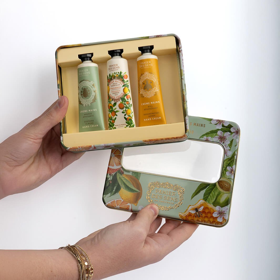 Hand Care Gift Set - Honey, Almond, and Provence 3 x 1oz – Panier