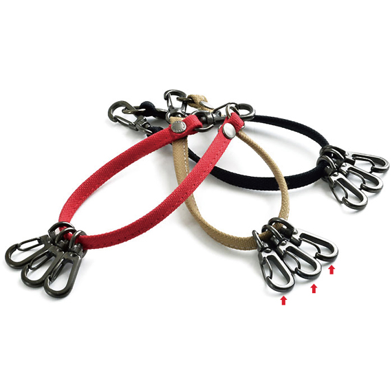 D942：帆布のラウンドキーホルダー | バンナイズ | 鞄はやっぱり実用品