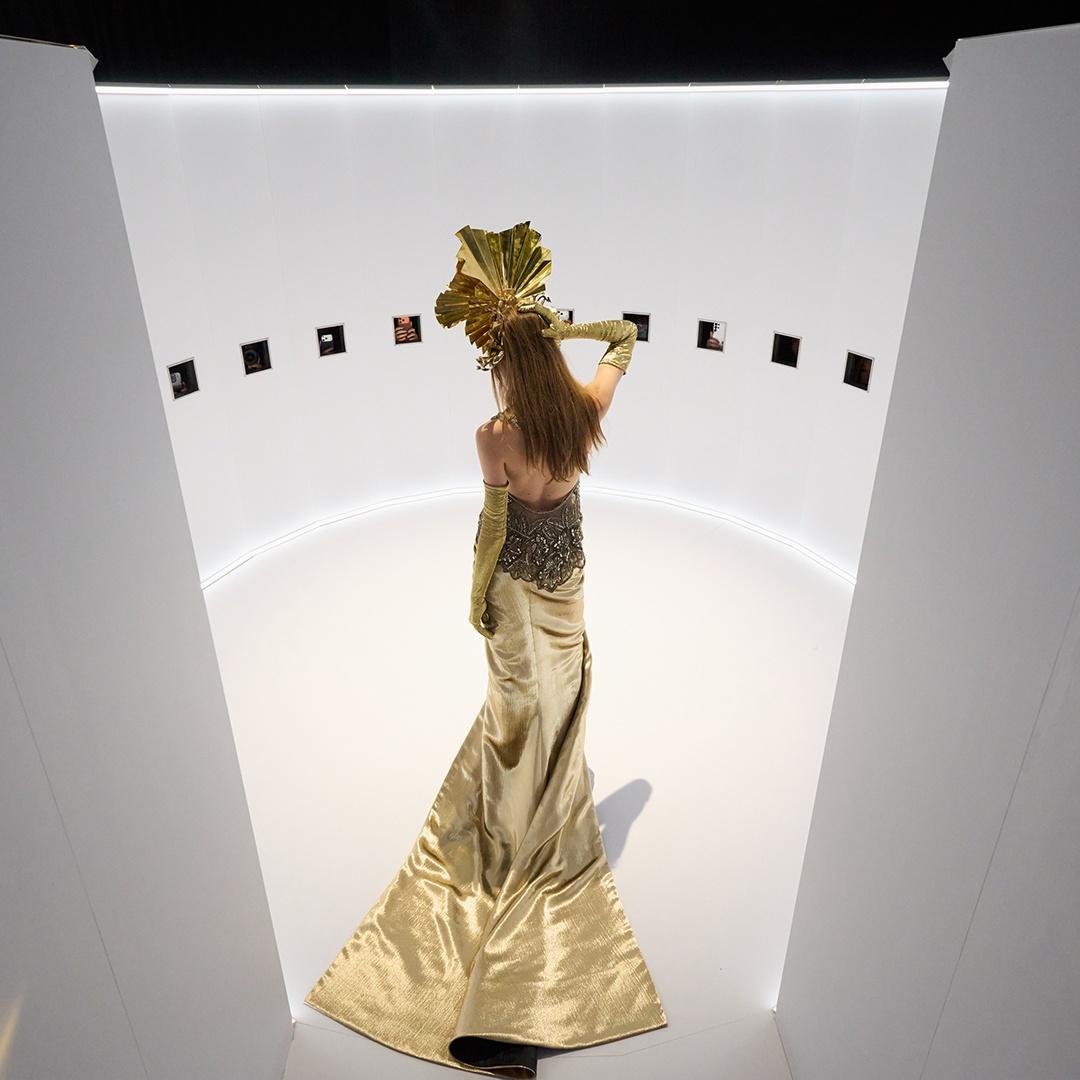 ロックスタッズ カーフスキン ストラップウェッジサンダル 95mm for