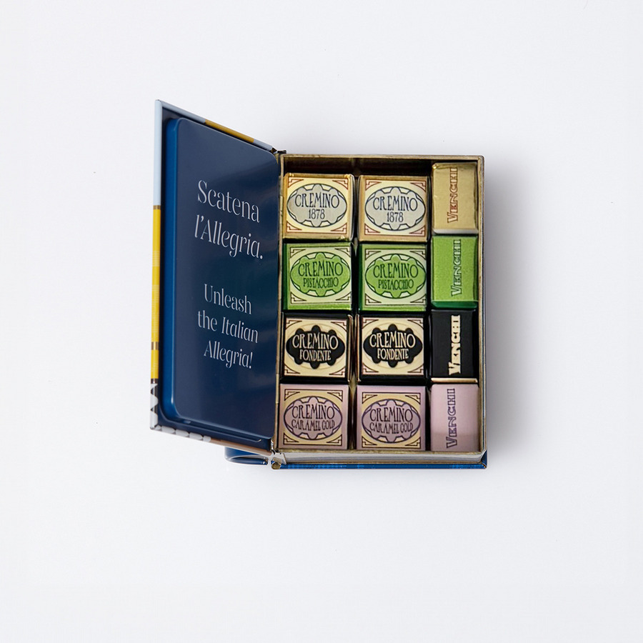 ヴィンテージ ミニブック缶 420536｜ヴェンキ｜Venchi【公式】イタリア