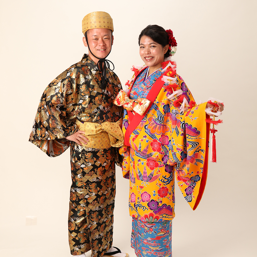 紅型打掛 | | veni レンタル琉装