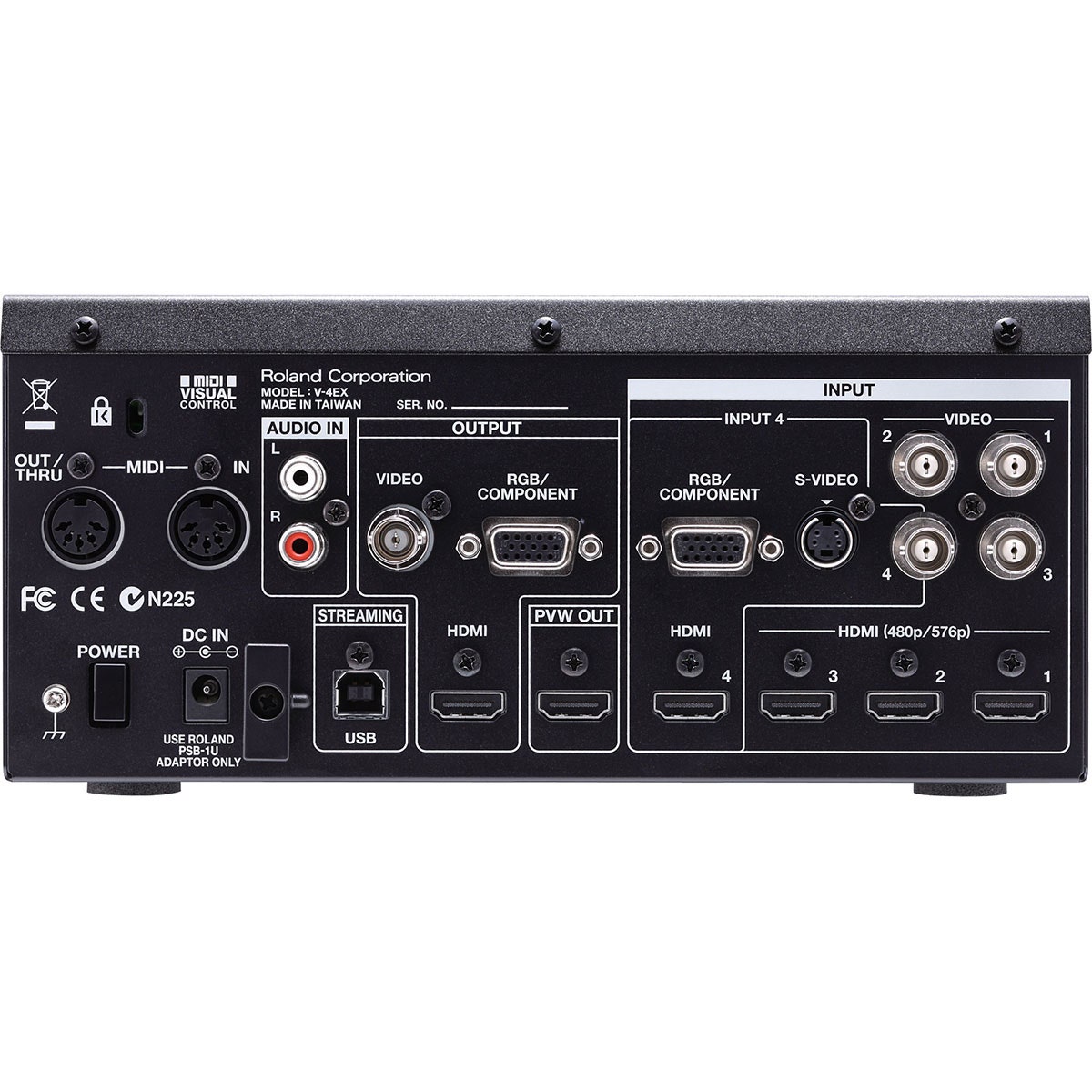 Roland V-4EX | Four-Channel Digital Video Mixer with Effects