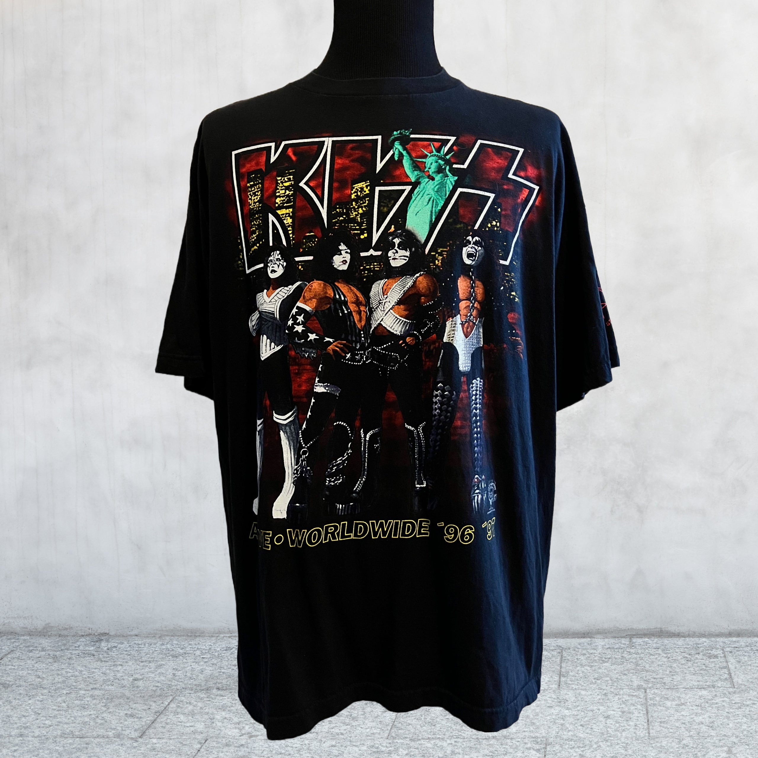Vintage Kiss Madison Square Garden 1996 Alive Worldwide Tour T