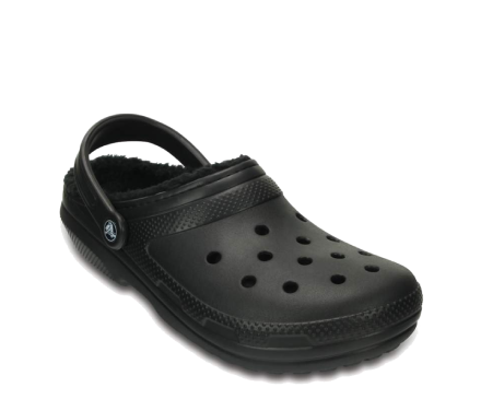 Classic Fuzz Lined Clog Black (Unisex) – Village Shoes Fresno