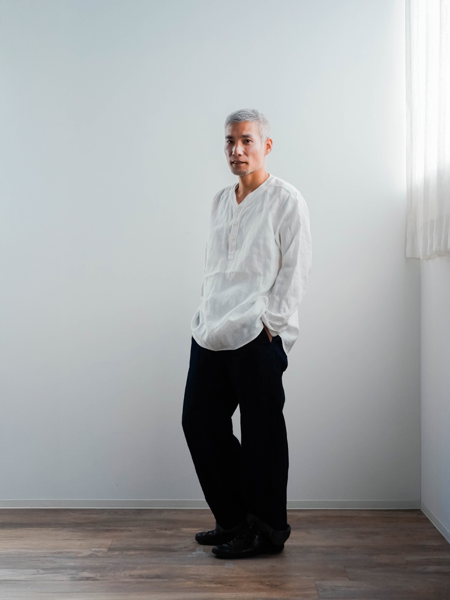 リネントップス】快適さ無制限 スリーピングシャツ ／ 白色 t030c-wht1