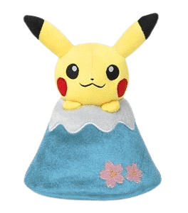 ポケモンセンター 富士山 ピカチュウ ぬいぐるみ 限定版 日本製