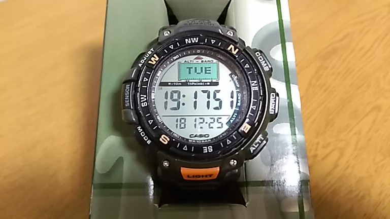 CASIO PROTREK PRG-40電池交換 | 時計De娯楽