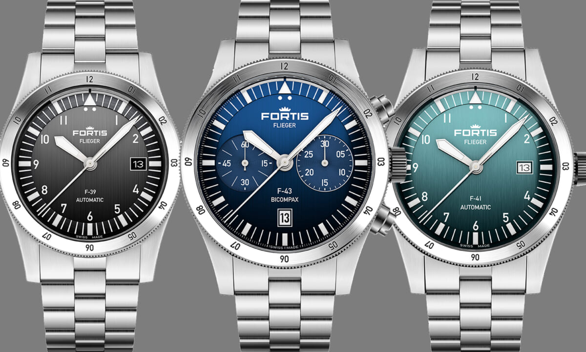 航空時計のロングセラー「フォルティス フリーガー」にトレンドカラー