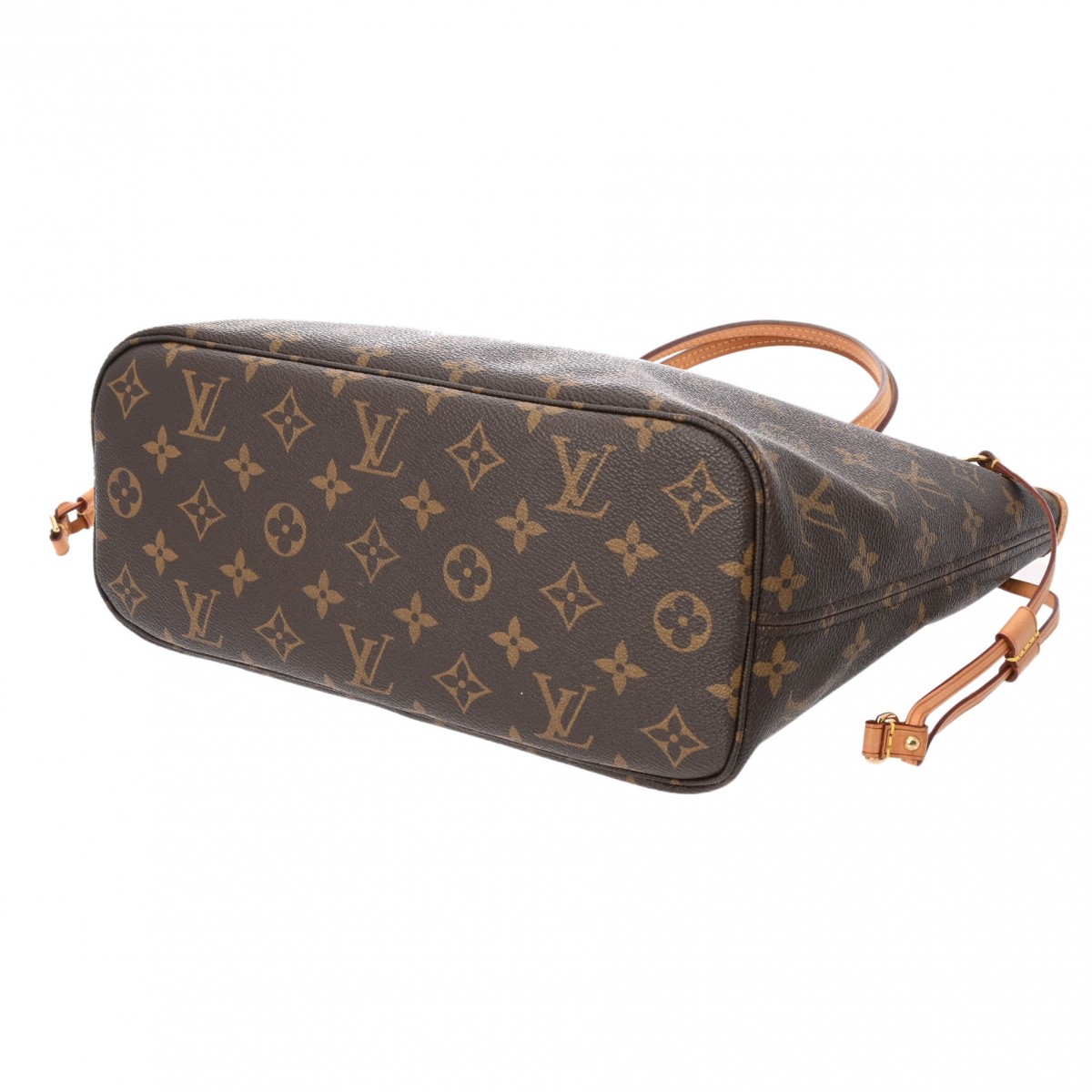 ルイ ヴィトン モノグラム ネヴァーフル PM トートバッグ ブラウン