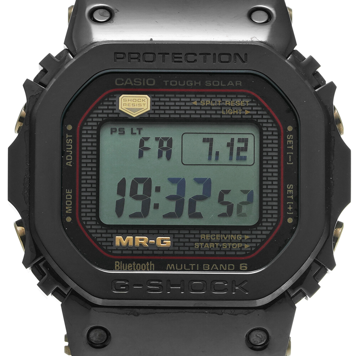 カシオ G-SHOCK MRG-B5000シリーズ MRG-B5000B-1JR ブラック メンズ