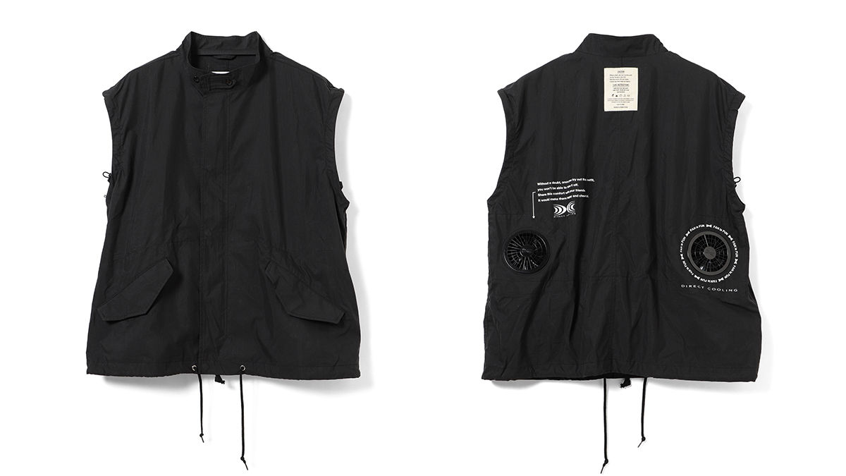 モッズジャケット型の空調服®!? ファン付きウエアの「空調服®」を