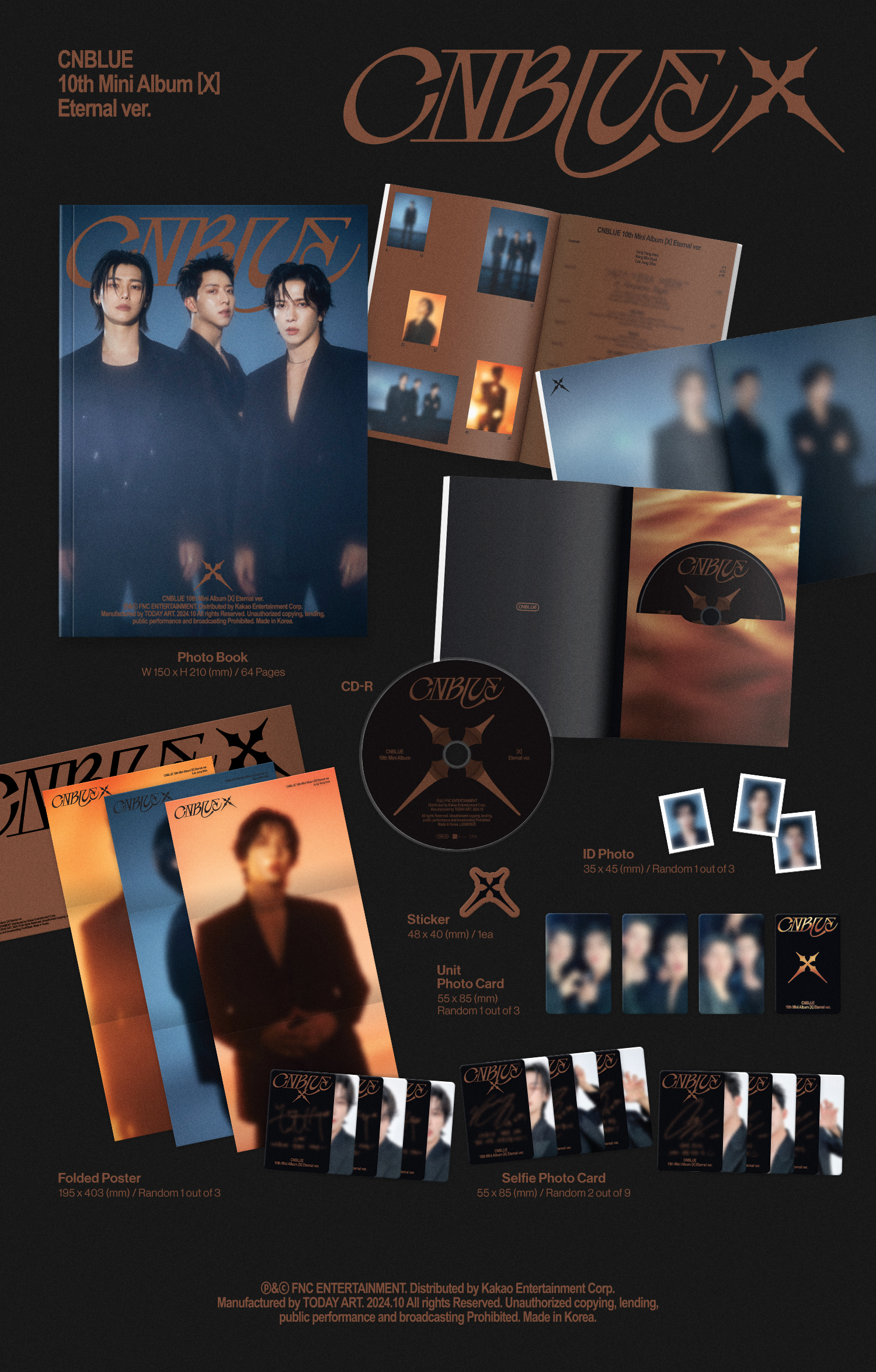 CNBLUE 10TH MINI ALBUM [X] 販売 ・オンラインリリースイベント第2弾