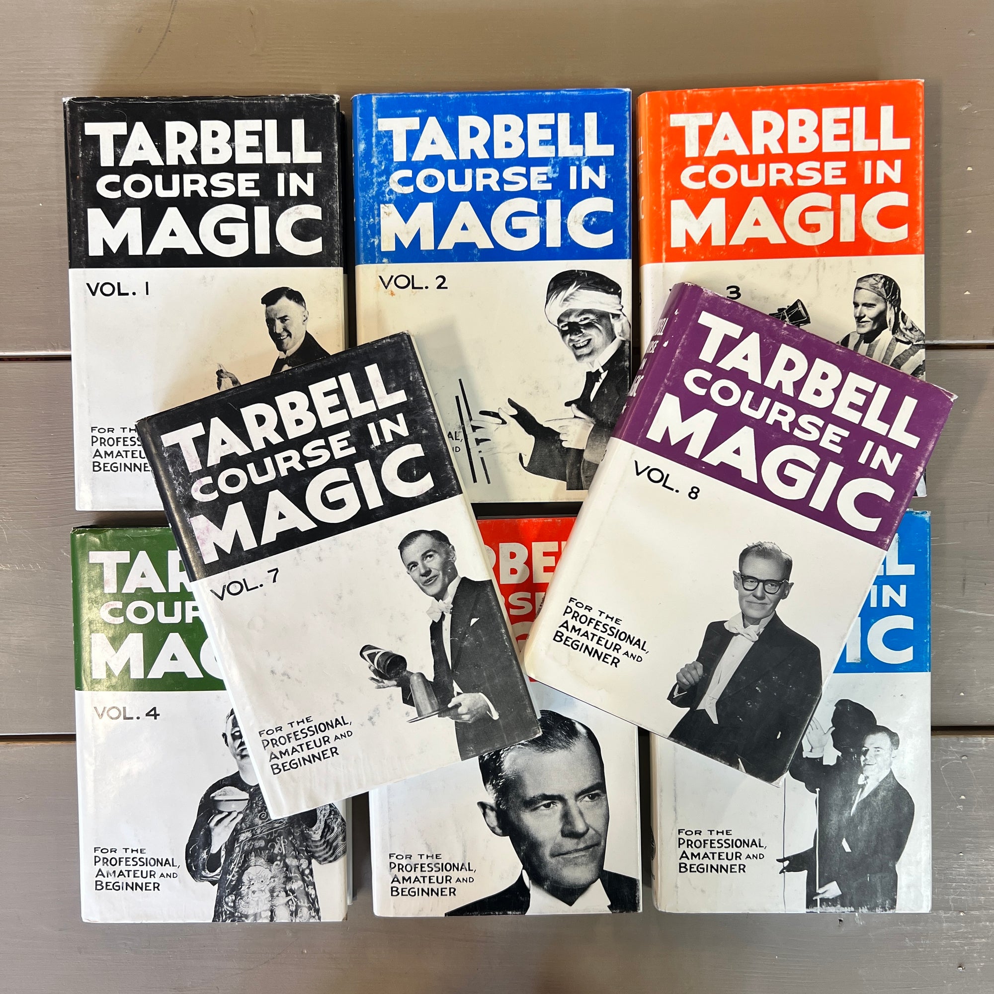 Complete 8 Vol. Set of 'Tarbell Course in Magic' Books - Where On