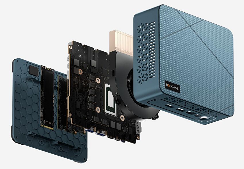 BOSGAME E2、Ryzen 5 3550Hを搭載するミニPCのスペック。RAM 16GB,SSD