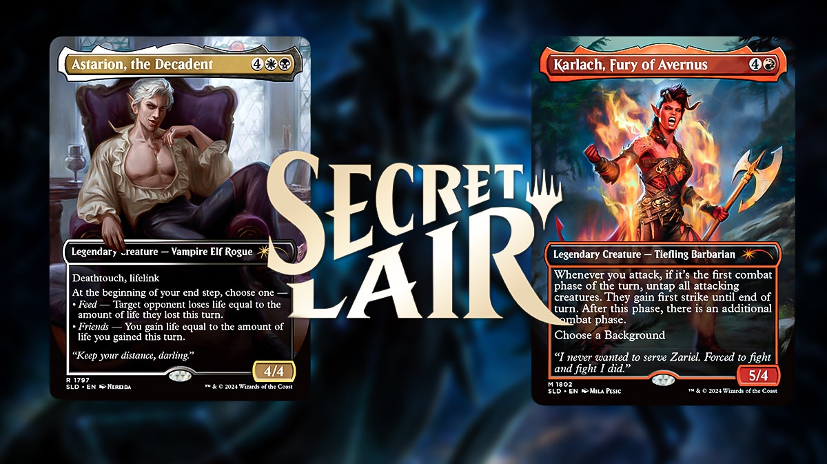 MTG Secret Lair x D&D 50th Anniversary Coming August 2024