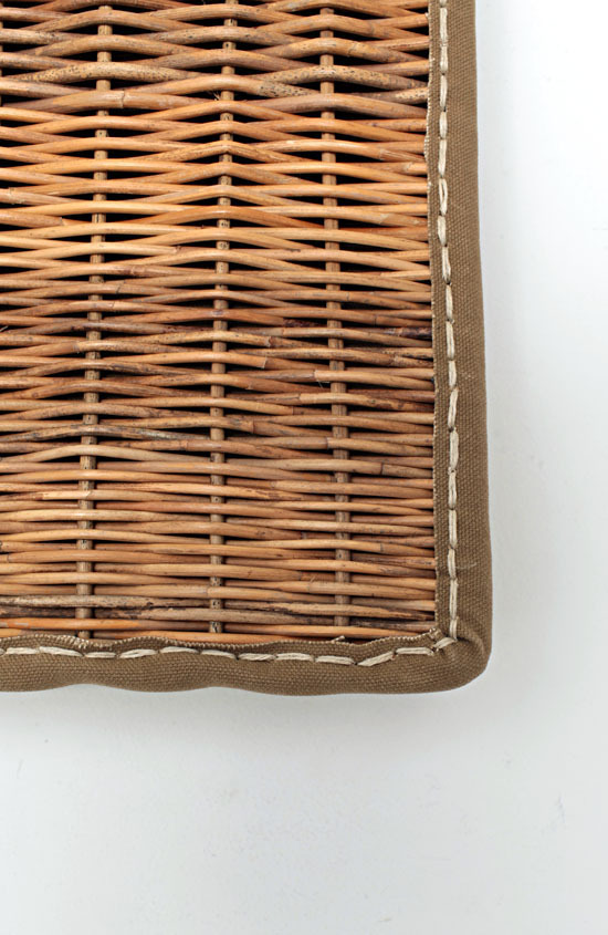 ebagos エバゴス 防水キャンバス・カゴ袋ハンド