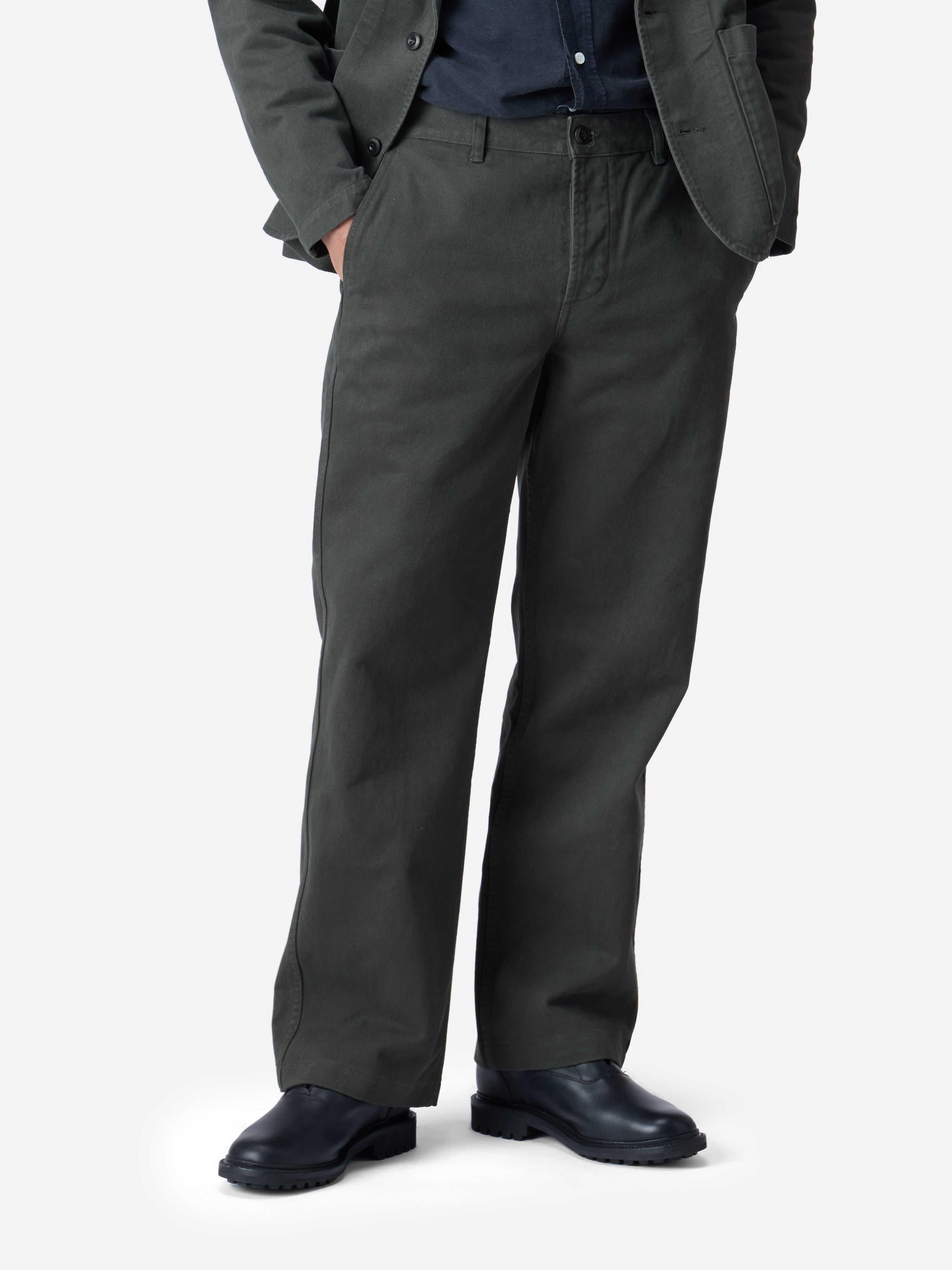 Officer Chino ~ Black Twill – 3sixteen