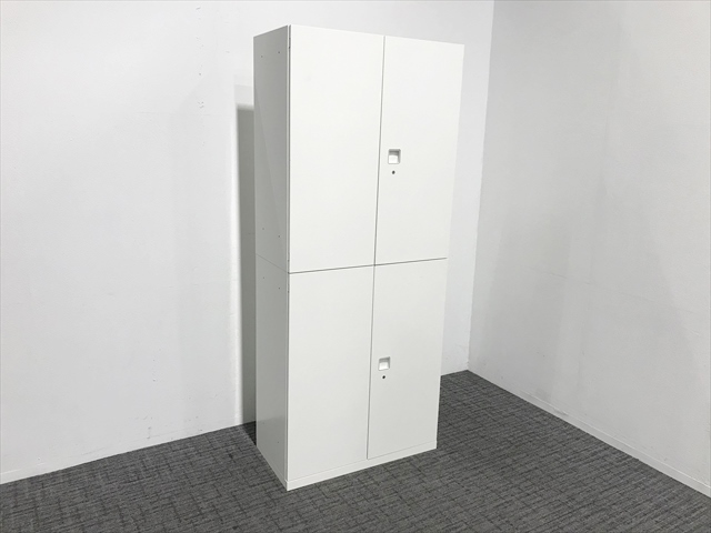 大創業祭】両開き上下連結 レクトライン 4B313F ZA75[オカムラ][中古