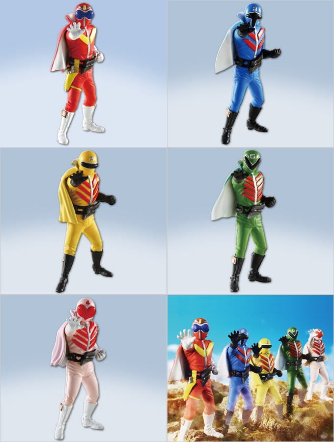 超造形魂 秘密戦隊ゴレンジャー Part. 2 12個セット(完成品) - ホビー