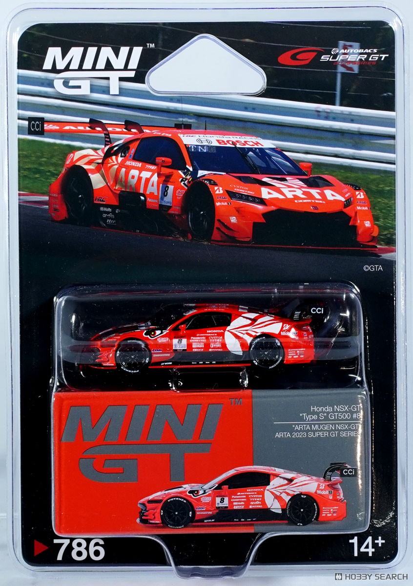 Honda NSX-GT Type S GT500 SUPER GTシリーズ 2023 #8 `ARTA MUGEN NSX