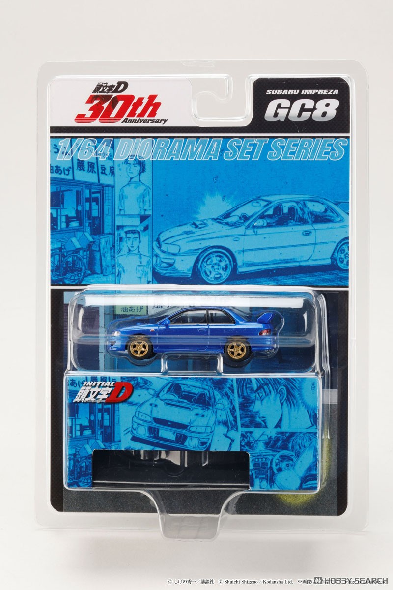 SUBARU IMPREZA / 頭文字D (ミニカー) - ホビーサーチ ミニカー