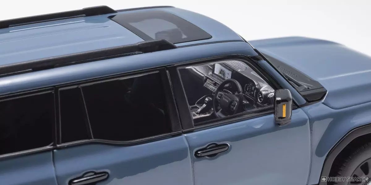 Toyota Land Cruiser 250 ZX Option Wheel Ver. (Smoky Blue) (Diecast