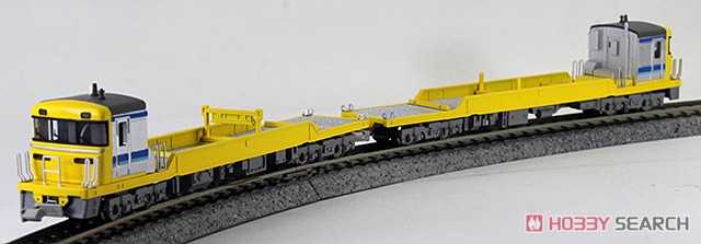 プラシリーズ JR東海 キヤ97系 定尺レール運搬車 2輌セット (組立