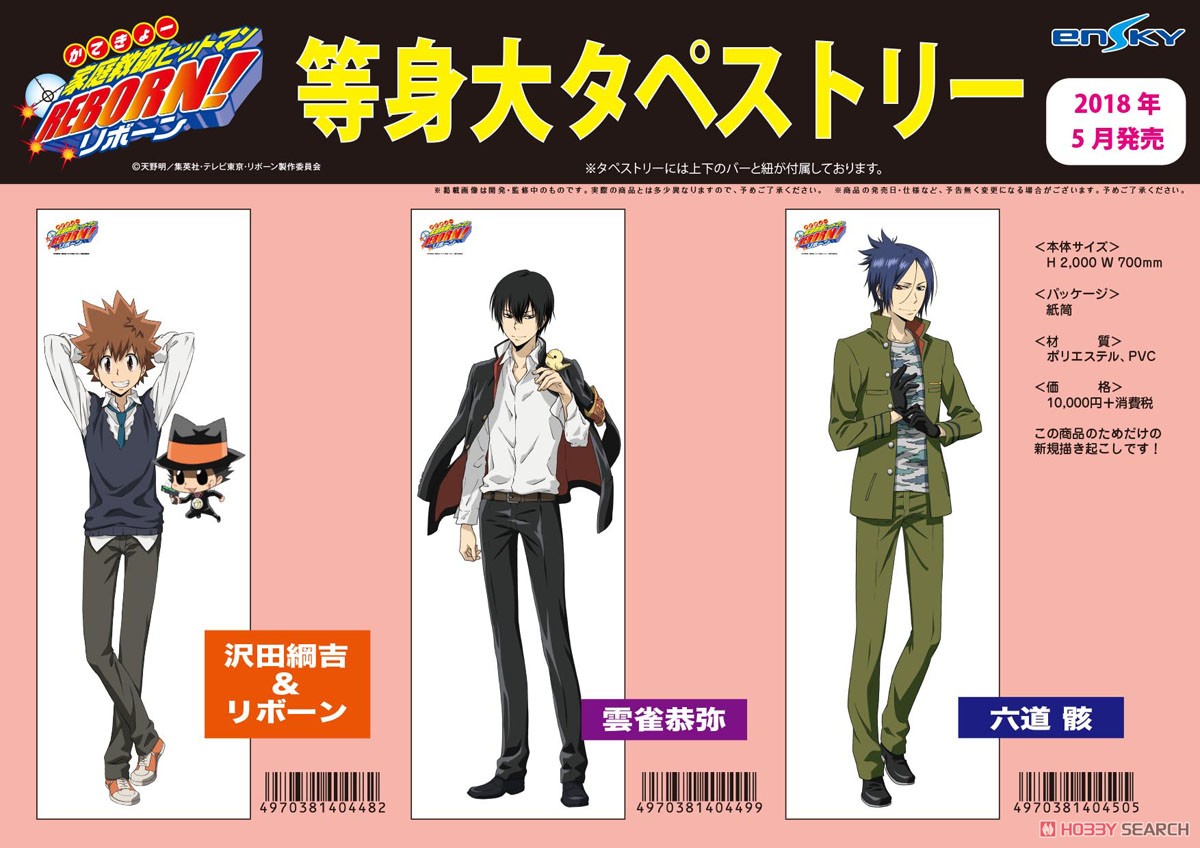 家庭教師ヒットマン REBORN！ 等身大タペストリー 雲雀恭弥