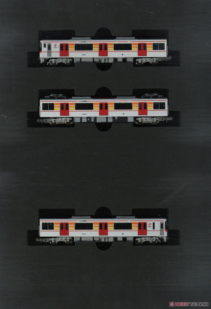 山陽電鉄 6000系 3両LED室内灯入 ポポンデッタ エネチャージ 山陽 山陽