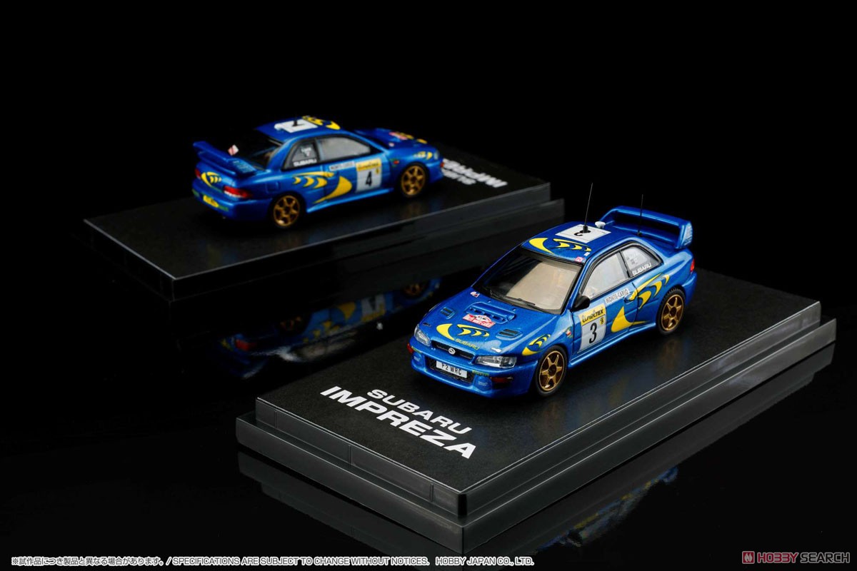 スバル インプレッサ WRC 1997 #3 (モンテカルロ) (ミニカー) - ホビー