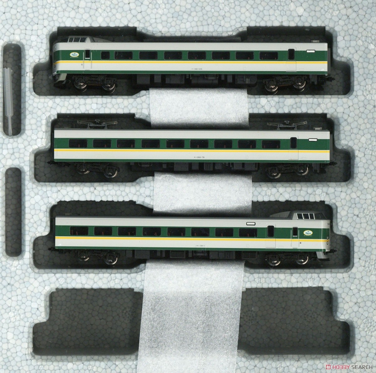381系 「やくも」 (リニューアル編成) 3両増結セット (増結・3両セット