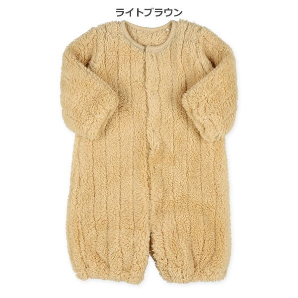 フリースベーシック長袖コンビドレス | 西松屋オンラインストア