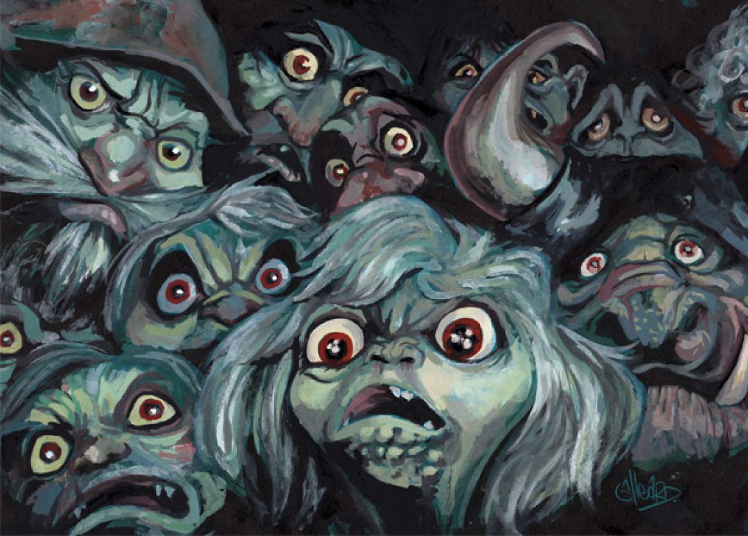 Goblins – A4 Digital Print – Mark Sheard
