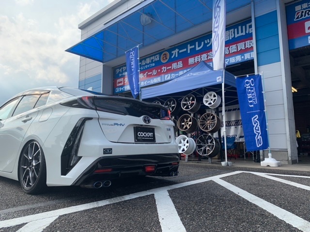 ◇TOYOTA PRIUS PHV S GR SPORT [ZVW52] 用品取付 AIR FORCE JAPAN