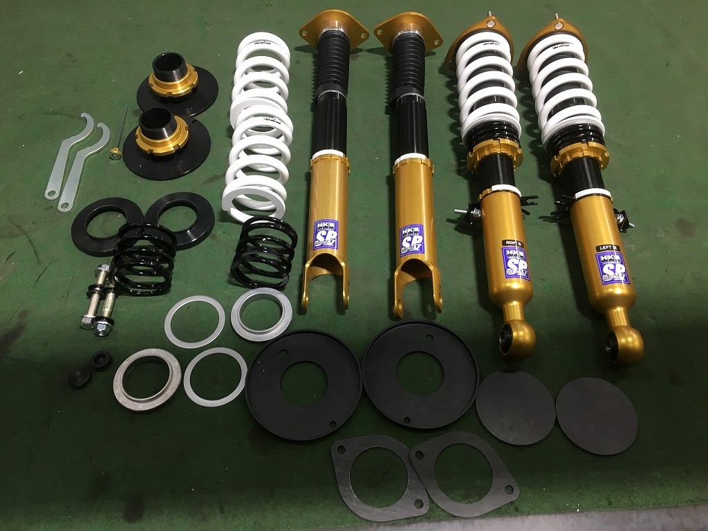 Z34フェアレディZニスモ HKSハイパーマックスⅣ SP・四輪アライメント