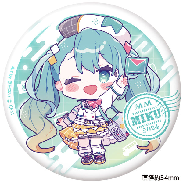 マジカルミライ2024 ぷにぷに缶バッジ / 初音ミク 鹿田ないver