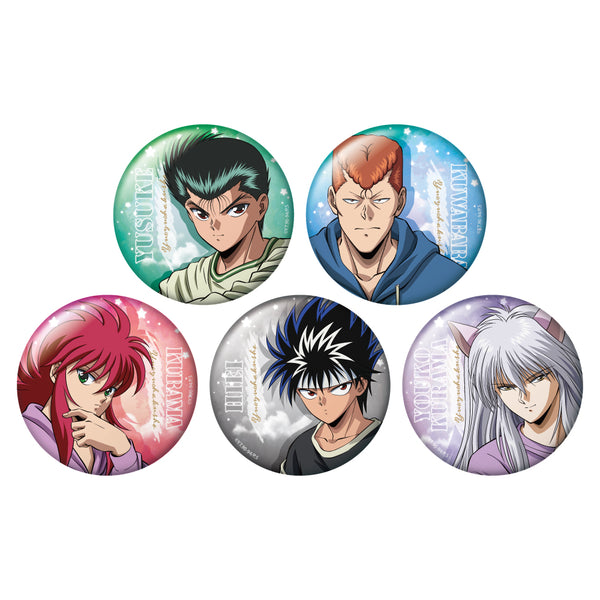 幽☆遊☆白書 トレーディングキラキラ缶バッジ（BOX）| アニメ グッズ