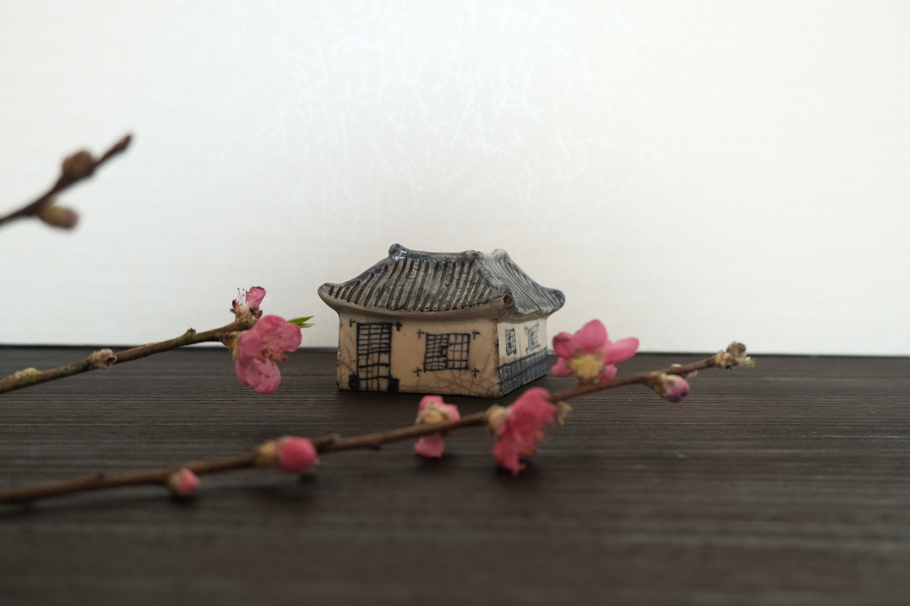 染付家形水滴 | ココロバエ 〜Cocorobae〜 アンティーク雑貨・骨董通販