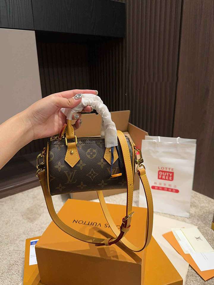 ルイヴィトンショルダーバッグ 牛革 高品質 ブランド コピー LV Nano