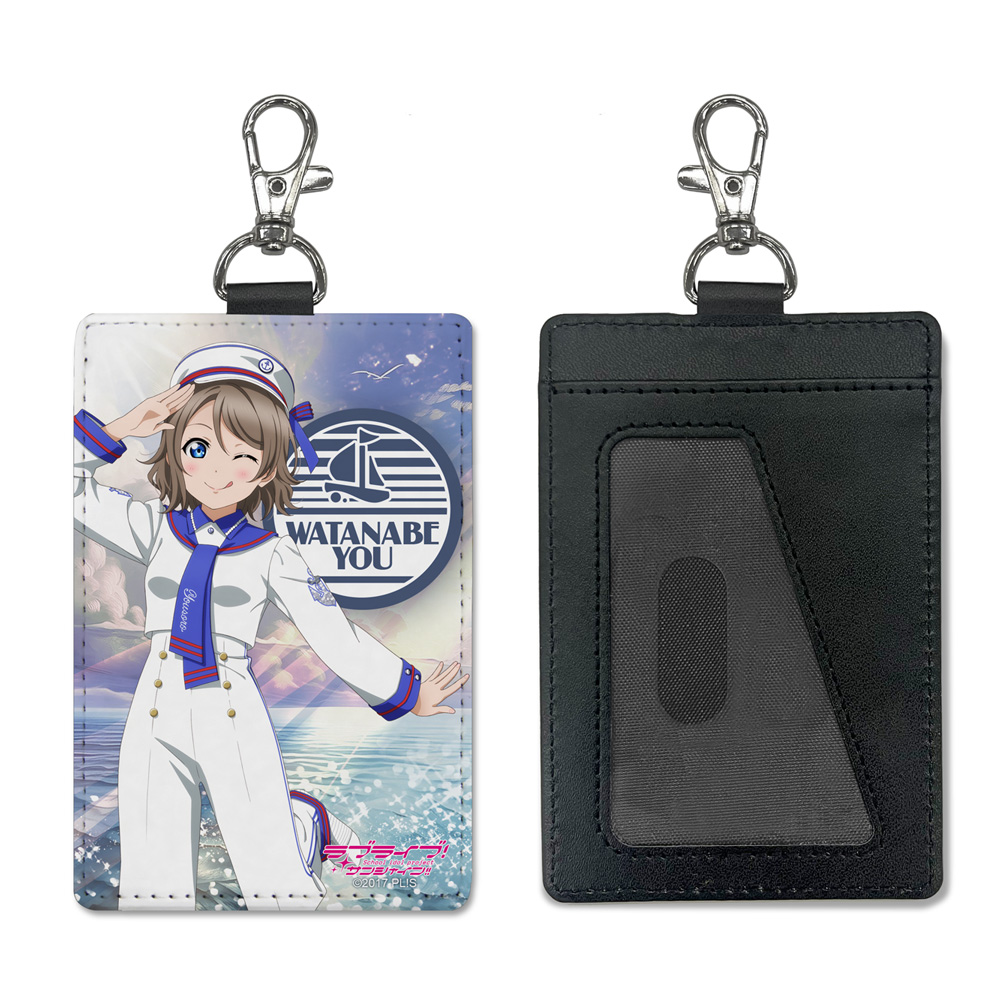 描き下ろし 津島善子 パスケース（ナスカン付き）ソロコンサートver