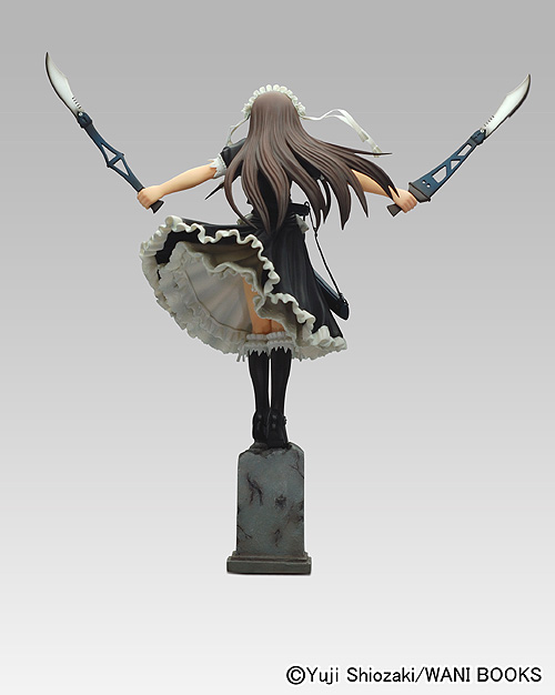 1/7 PVC塗装済み完成品 一騎当千 典韋 戦闘Ver.DX版 ブラックカラー